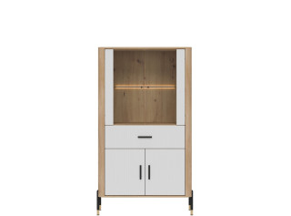 DANTE biela DT12 vitrína