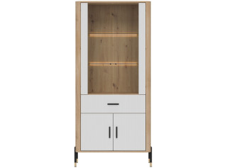 DANTE biela DT14 vitrína