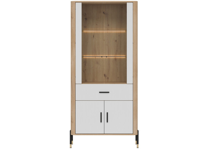 DANTE biela DT14 vitrína