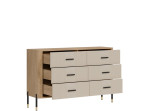 DANTE kašmír DT04 komoda so zásuvkami