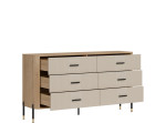 DANTE kašmír DT05 komoda so zásuvkami