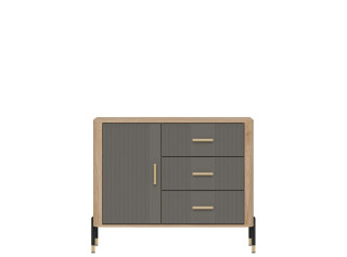 DANTE sivá DT03 komoda