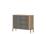 DANTE sivá DT03 komoda