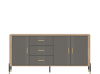 DANTE sivá DT07 komoda