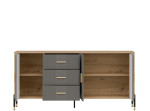 DANTE sivá DT07 komoda DANTE sivá DT07 komoda