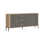 DANTE sivá DT07 komoda DANTE sivá DT07 komoda