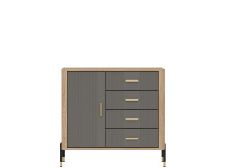 DANTE sivá DT08 komoda