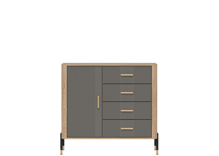 DANTE sivá DT08 komoda