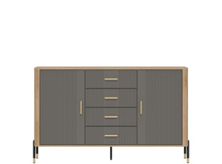 DANTE sivá DT09 komoda