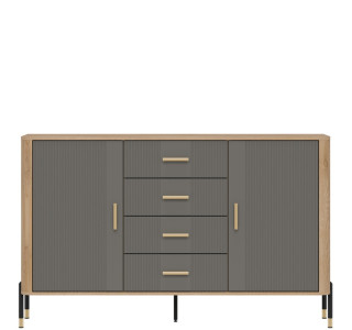 DANTE sivá DT09 komoda