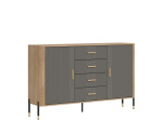 DANTE sivá DT09 komoda DANTE sivá DT09 komoda