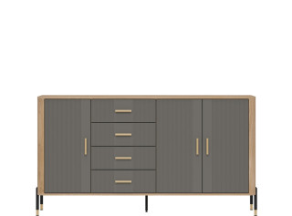 DANTE sivá DT10 komoda