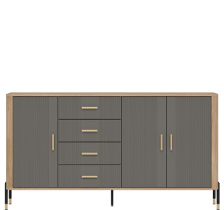 DANTE sivá DT10 komoda