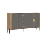 DANTE sivá DT10 komoda DANTE sivá DT10 komoda