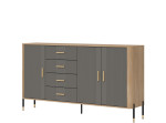 DANTE sivá DT10 komoda DANTE sivá DT10 komoda