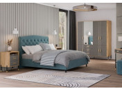 DANTE sivý nábytok do spálne