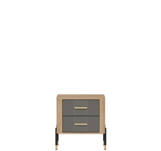 DANTE sivá DT21 nočný stolík