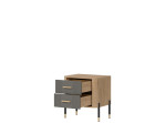 DANTE sivá DT21 nočný stolík