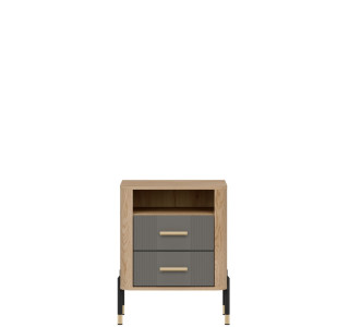 DANTE sivá DT22 nočný stolík