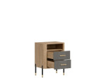 DANTE sivá DT22 nočný stolík
