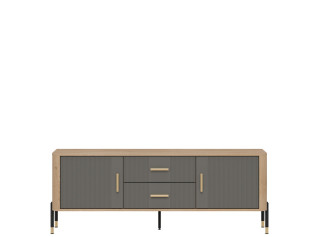 DANTE sivá DT01, skrinka pod TV