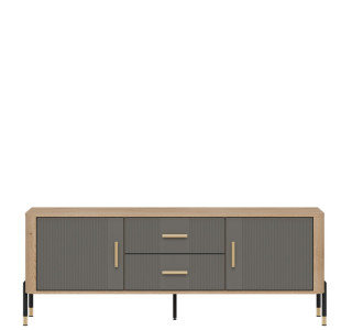 DANTE sivá DT01, skrinka pod TV