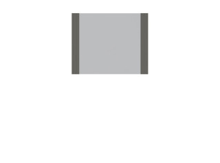 DANTE sivá DT20 závesné zrkadlo