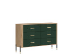 DANTE zelená DT04 komoda so zásuvkami