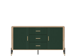 DANTE zelená DT06 komoda