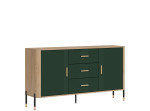 DANTE zelená DT06 komoda DANTE zelená DT06 komoda