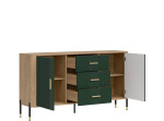 DANTE zelená DT06 komoda DANTE zelená DT06 komoda