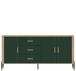 DANTE zelená DT07 komoda
