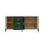 DANTE zelená DT07 komoda DANTE zelená DT07 komoda