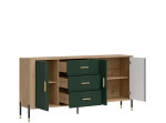 DANTE zelená DT07 komoda DANTE zelená DT07 komoda
