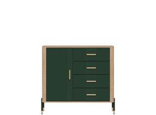 DANTE zelená DT08 komoda