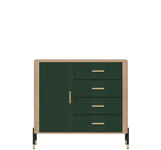 DANTE zelená DT08 komoda
