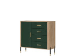 DANTE zelená DT08 komoda