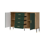 DANTE zelená DT09 komoda
