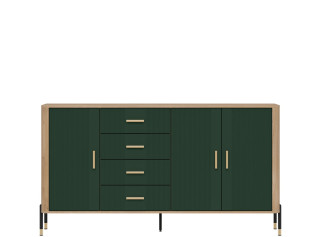 DANTE zelená DT10 komoda