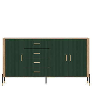 DANTE zelená DT10 komoda