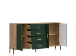 DANTE zelená DT10 komoda DANTE zelená DT10 komoda