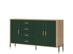 DANTE zelená DT10 komoda DANTE zelená DT10 komoda