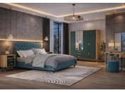 DANTE zelená, spálňový nábytok