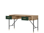 DANTE zelená DT23 písací stolík
