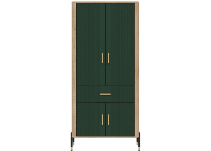 DANTE zelená DT16 šatníková skriňa
