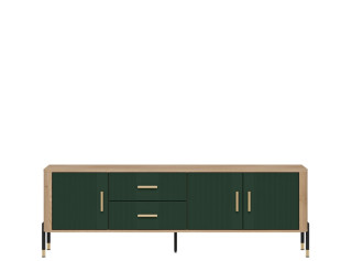 DANTE zelená DT02, skrinka pod TV