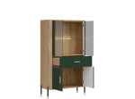DANTE zelená DT12 vitrína