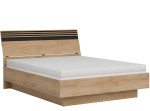 FERRO dub cremona FE18/160SP, manželská posteľ 160x200 cm s úložným priestorom a roštom