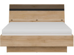 FERRO dub cremona FE18/160SP, manželská posteľ 160x200 cm s úložným priestorom a roštom