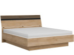 FERRO dub cremona FE18/180SP, manželská posteľ 180x200 cm s úložným priestorom a roštom FERRO dub cremona FE18/180SP, manželská posteľ 180x200 cm s úložným priestorom a roštom